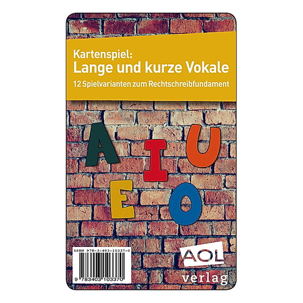 Scolix Lange und kurze Vokale (Kartenspiel), Uta Livonius