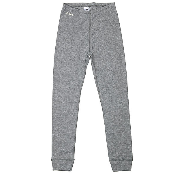 Odlo Lange-Unterhose WARM KIDS in grau melange