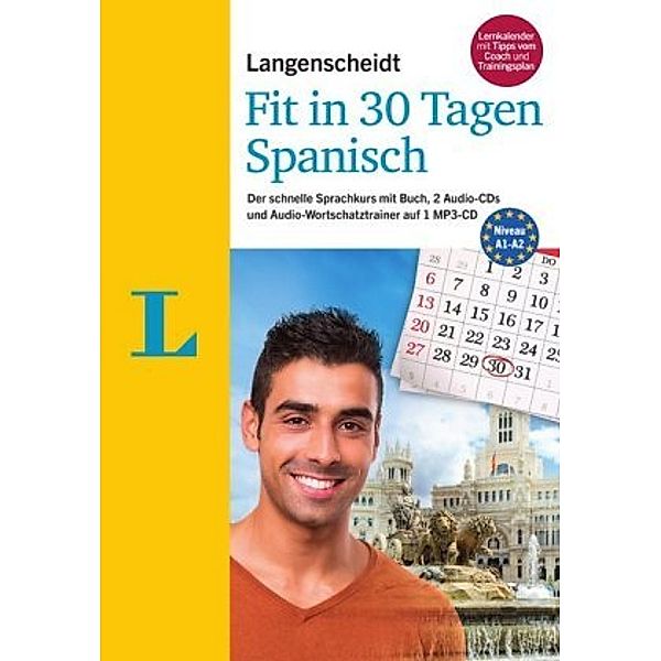 Langenscheidt Fit in 30 Tagen Spanisch, Buch + 2 Audio-CDs + 1 MP3-CD, Elisabeth Graf-Riemann