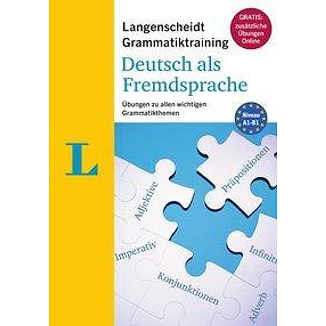 Langenscheidt Grammatiktraining Deutsch Als Fremdsprache Buch Jetzt Online Bei Weltbild At Bestellen