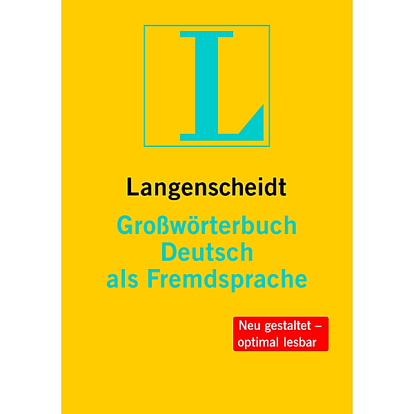 Langenscheidt Grosswörterbuch Deutsch als Fremdsprache, m. CD-ROM