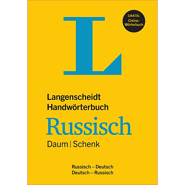 Langenscheidt Handwörterbuch Russisch Daum/Schenk, Langenscheidt Handwörterbuch Russisch Daum/Schenk