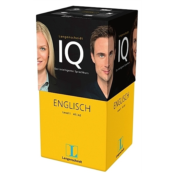 Langenscheidt IQ Englisch, 2 Bücher, MP3-CDs, USB-Stick, Headset, App (iOS/Android)