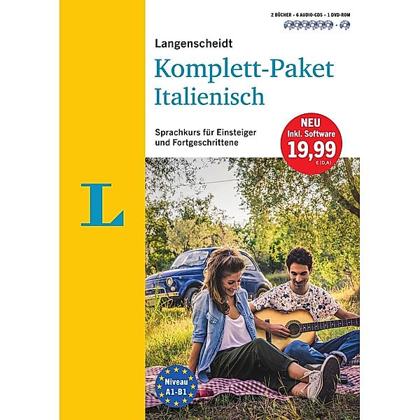 Langenscheidt Komplett-Paket Italienisch, 2 Bücher, 6 Audio-CDs, 1 DVD-ROM, MP3-Download, Maria Balí