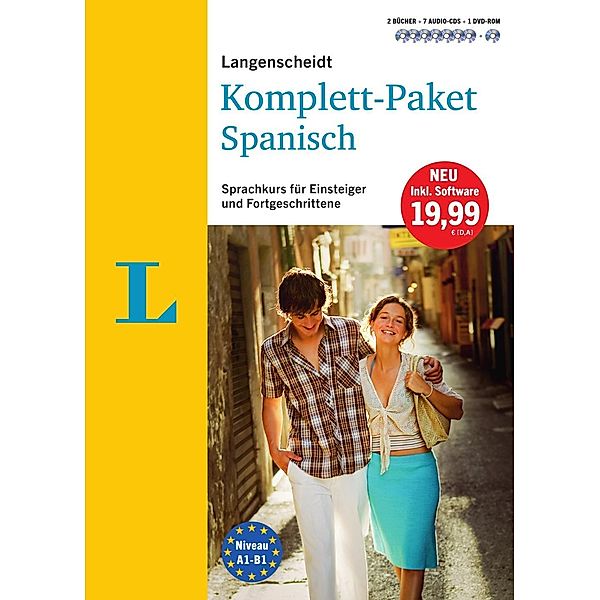 Langenscheidt Komplett-Paket Spanisch, 2 Bücher, 7 Audio-CDs, 1 DVD-ROM, MP3-Download, Olga Balboa Sánchez, María Luz Cámara Hernando