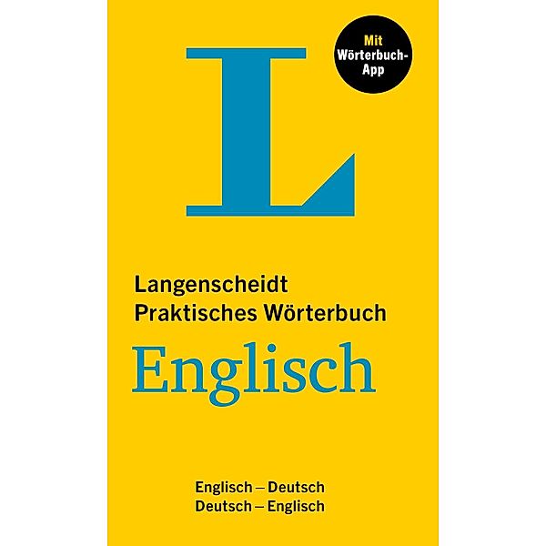 Langenscheidt Praktisches Wörterbuch Englisch, m.  Buch, m.  Online-Zugang