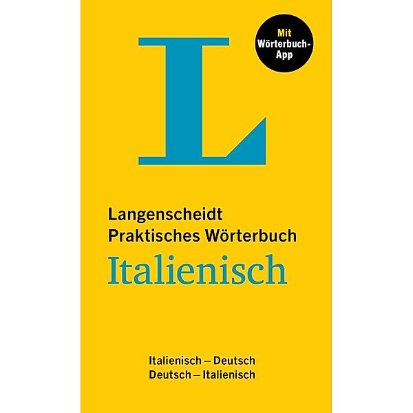 Langenscheidt Praktisches Wörterbuch Italienisch, m.  Buch, m.  Online-Zugang