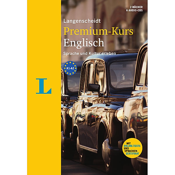 Langenscheidt Premium-Kurs Englisch - Set mit 2 Büchern, 6 Audio-CDs, MP3-Download, Online-Tests und Sprachen-Zertifikat, Martin Bradbeer, Simone Conrad