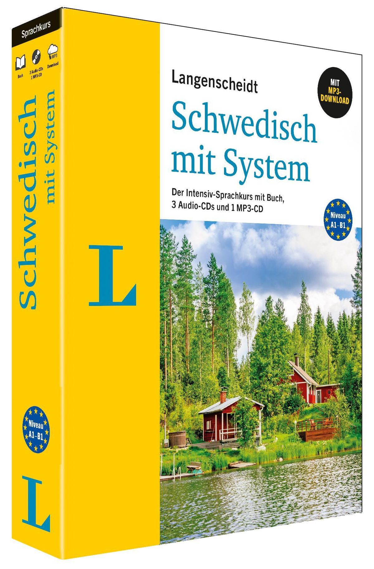 Langenscheidt Schwedisch mit System - Der Intensiv-Sprachkurs mit Buch, 3  Audio-CDs und MP3-CD Buch versandkostenfrei bei Weltbild.de bestellen