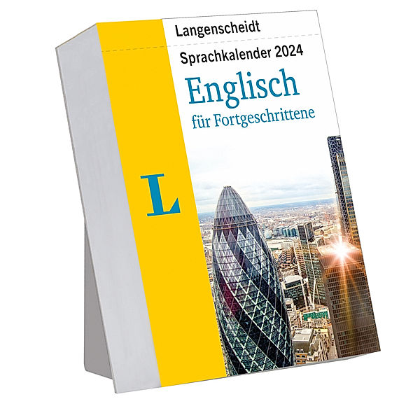 Langenscheidt Sprachkalender Englisch für Fortgeschrittene 2024