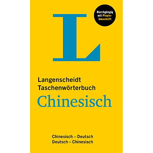 Langenscheidt Taschenwörterbuch Chinesisch, m.  Buch, m.  Online-Zugang