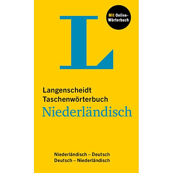 Langenscheidt Taschenwörterbuch Niederländisch, m.  Buch, m.  Online-Zugang