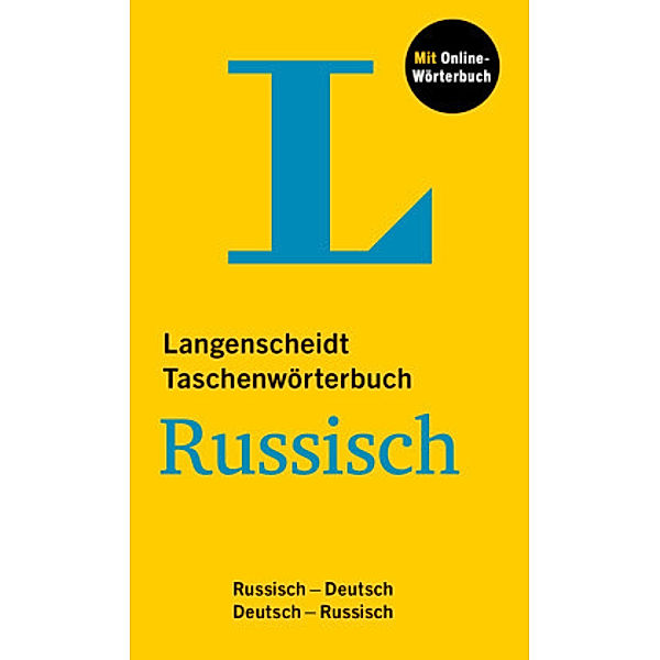 Langenscheidt Taschenwörterbuch Russisch, m.  Buch, m.  Online-Zugang