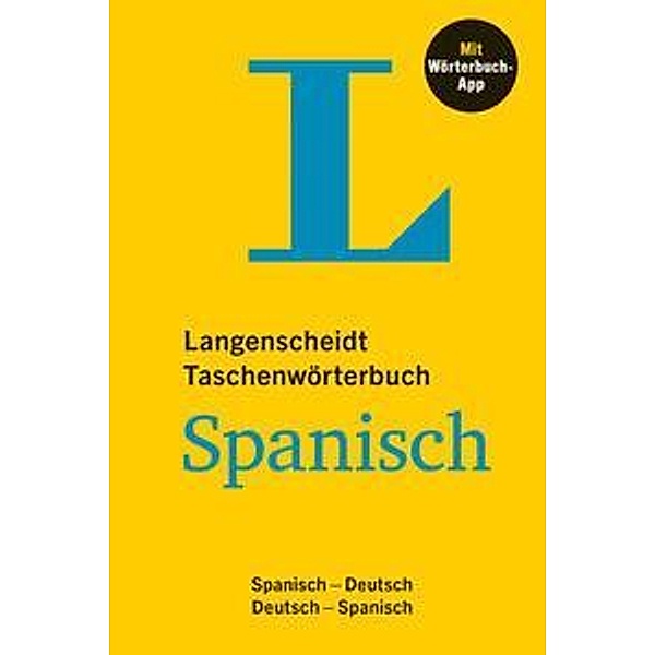 Langenscheidt Taschenwörterbuch Spanisch, m.  Buch, m.  Online-Zugang