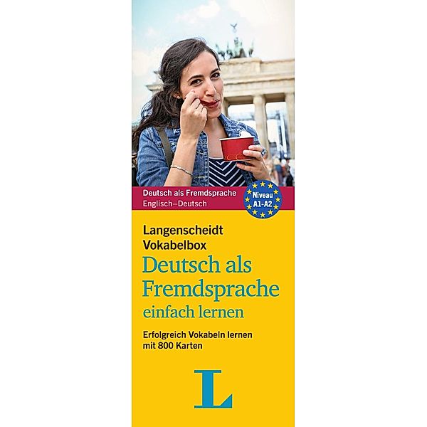 Langenscheidt Vokabelbox Deutsch als Fremdsprache einfach lernen