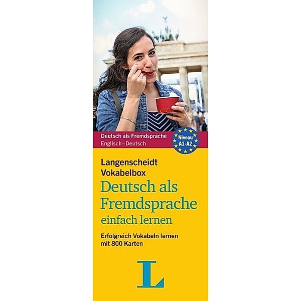 Langenscheidt Vokabelbox Deutsch als Fremdsprache einfach lernen - Box mit Karteikarten, Redaktion Langenscheidt