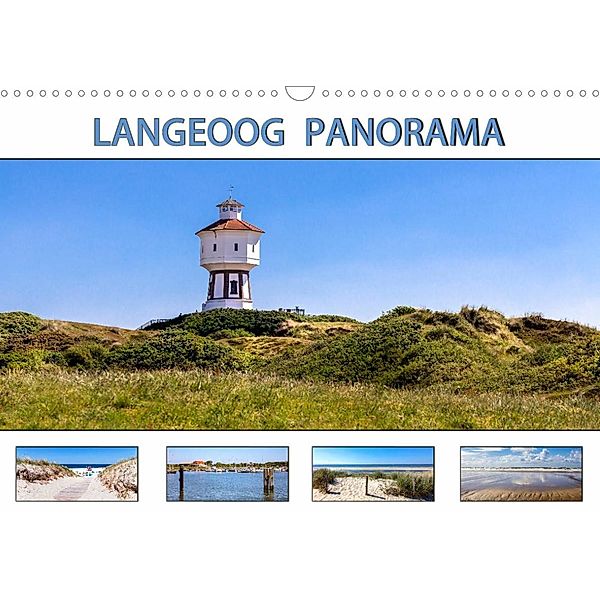 LANGEOOG PANORAMA (Wandkalender 2023 DIN A3 quer), Andrea Dreegmeyer