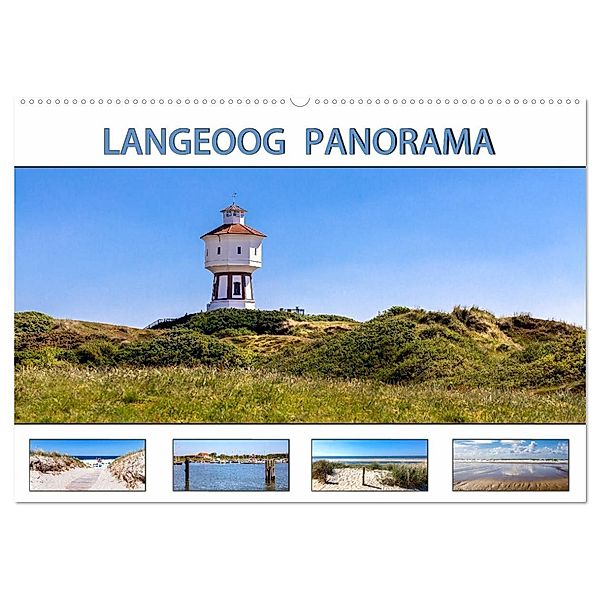 LANGEOOG PANORAMA (Wandkalender 2025 DIN A2 quer), CALVENDO Monatskalender, Calvendo, Andrea Dreegmeyer