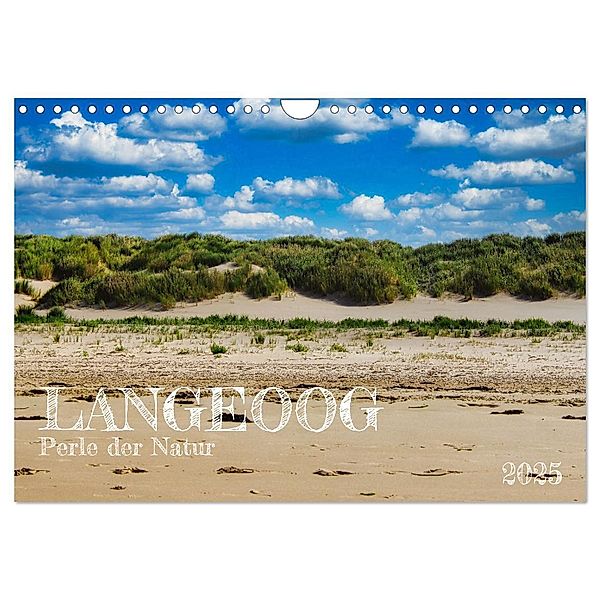 Langeoog - Perle der Natur (Wandkalender 2025 DIN A4 quer), CALVENDO Monatskalender, Calvendo, Jakob Hillen