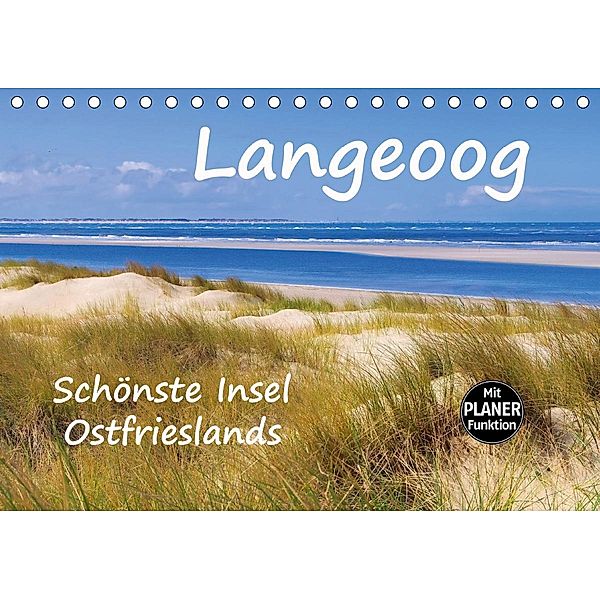 Langeoog - Schönste Insel Ostfrieslands (Tischkalender 2021 DIN A5 quer), LianeM