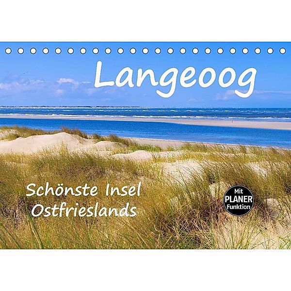Langeoog - Schönste Insel Ostfrieslands (Tischkalender 2023 DIN A5 quer), LianeM