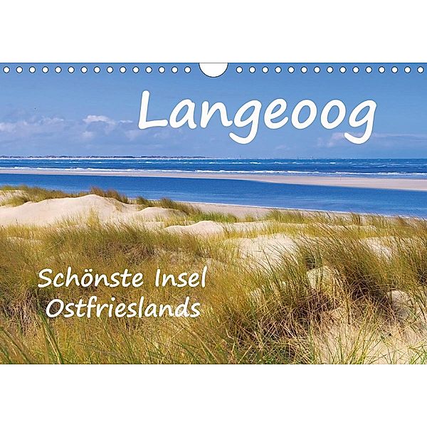 Langeoog - Schönste Insel Ostfrieslands (Wandkalender 2020 DIN A4 quer)