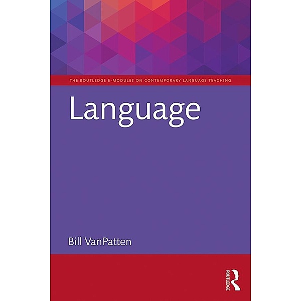 Language, Bill VanPatten