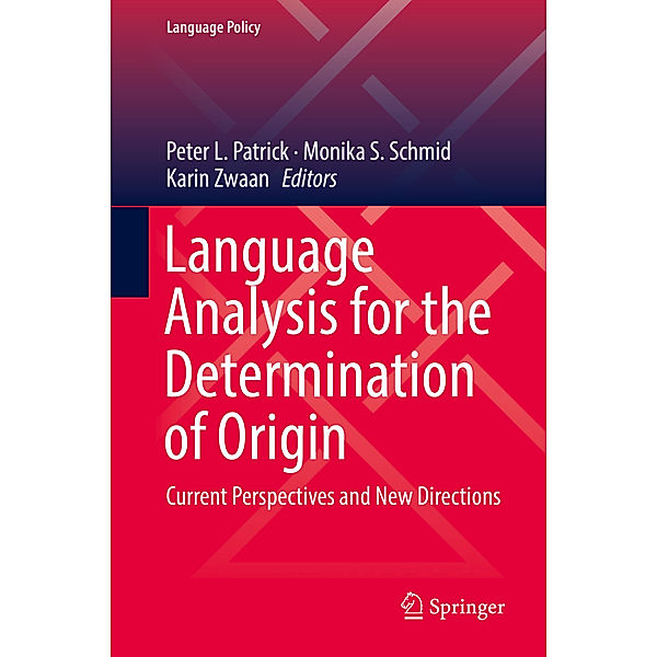 Language Analysis for the Determination of Origin