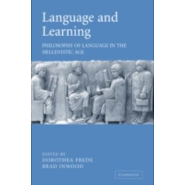 Language and Learning