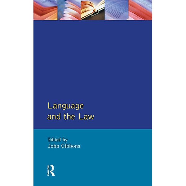 Language and the Law, John Peter Gibbons