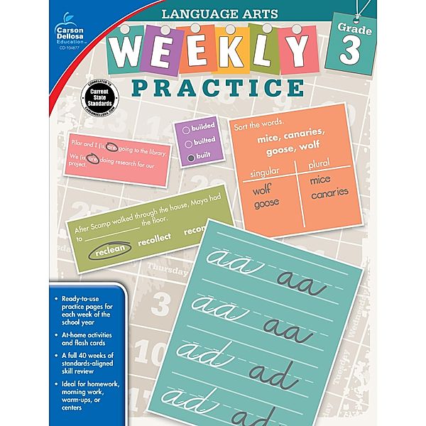 Language Arts, Grade 3 / Weekly Practice, Amy Payne