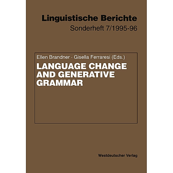 Language Change and Generative Grammar