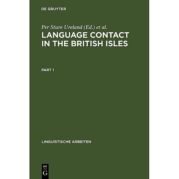 Language contact in the British Isles / Linguistische Arbeiten Bd.238