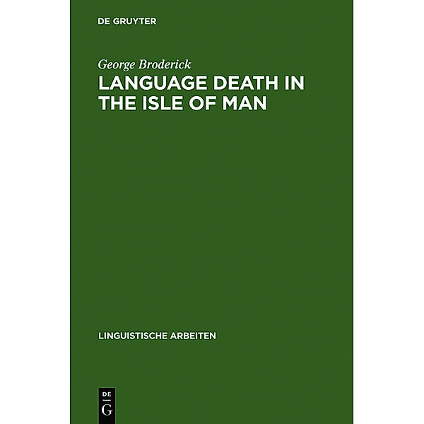 Language Death in the Isle of Man, George Broderick