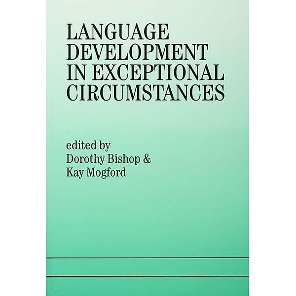 Language Development In Exceptional Circumstances