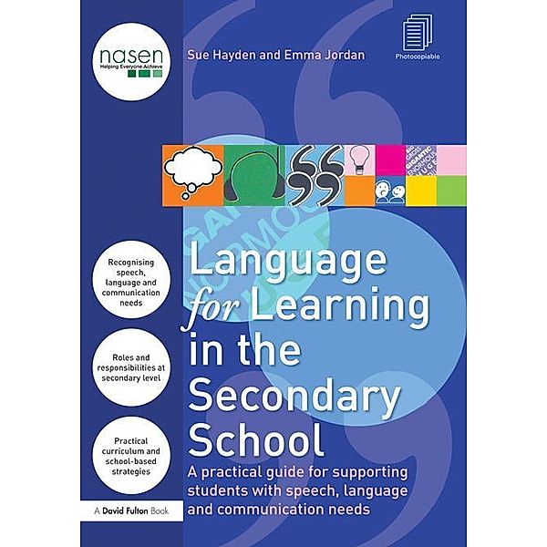 Language for Learning in the Secondary School, Sue Hayden