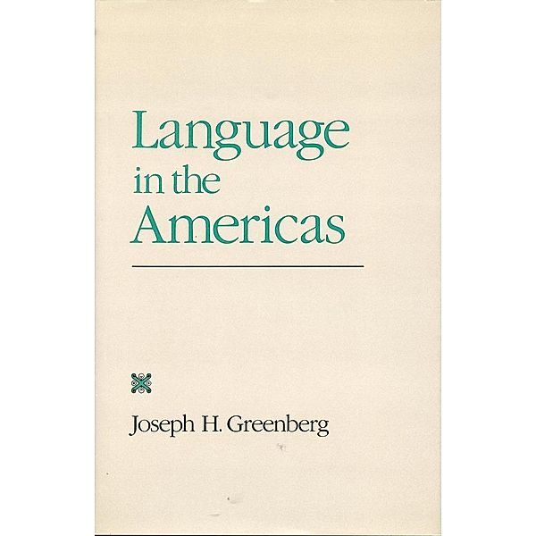 Language in the Americas, Joseph H. Greenberg