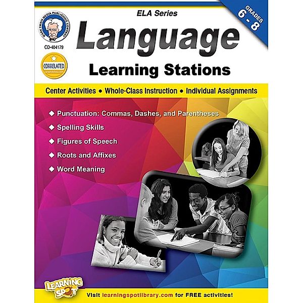 Language Learning Stations, Grades 6 - 8, Schyrlet Cameron