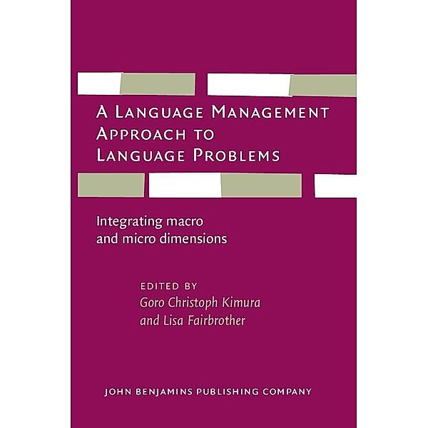 Language Management Approach to Language Problems / John Benjamins Publishing Company