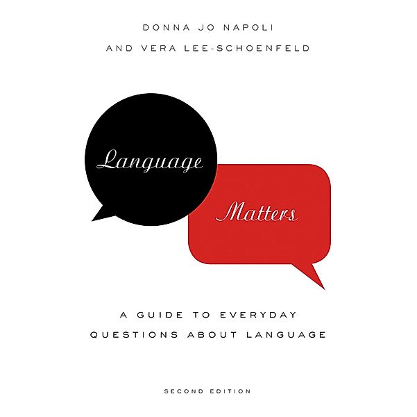 Language Matters, Donna Jo Napoli, Vera Lee-Schoenfeld