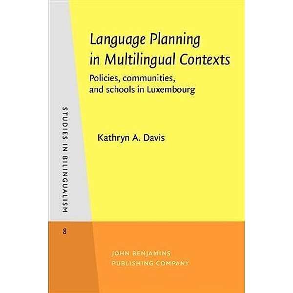 Language Planning in Multilingual Contexts, Kathryn A. Davis