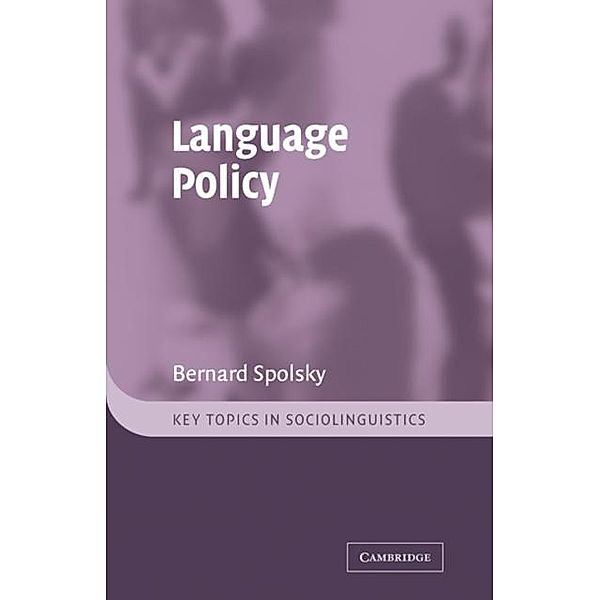 Language Policy, Bernard Spolsky