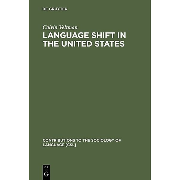 Language Shift in the United States, Calvin Veltman