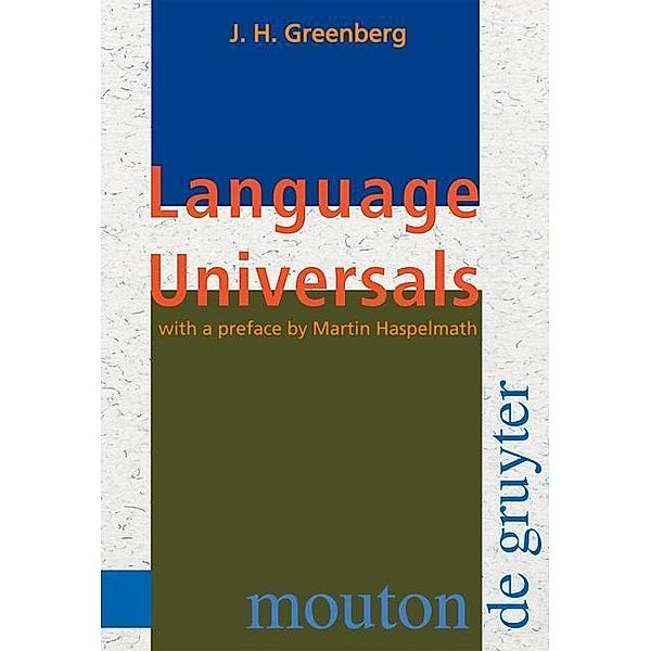 Language Universals, Joseph H. Greenberg