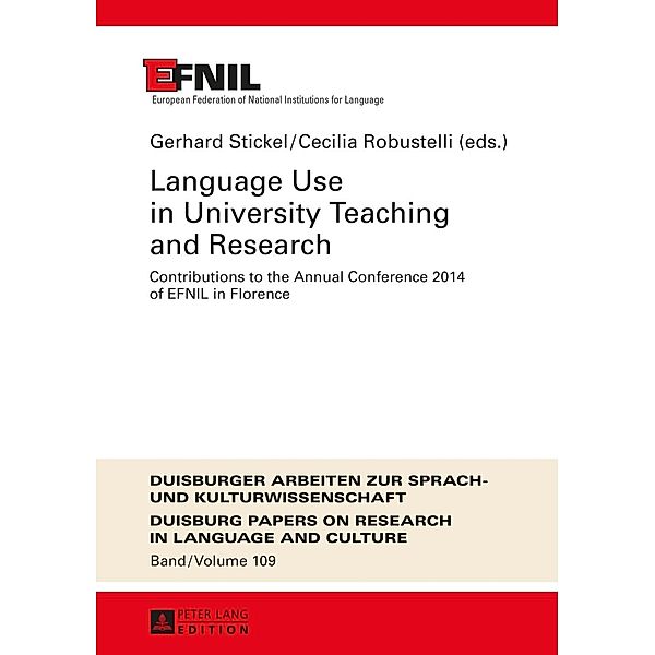 Language Use in University Teaching and Research