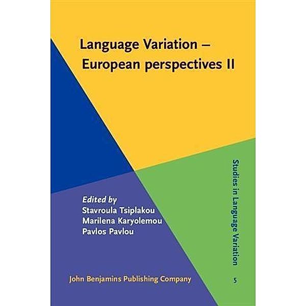 Language Variation - European perspectives II