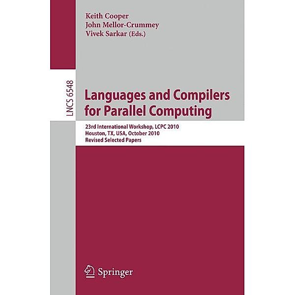 Languages and Compilers for Parallel Computing