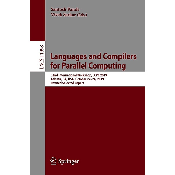 Languages and Compilers for Parallel Computing / Lecture Notes in Computer Science Bd.11998