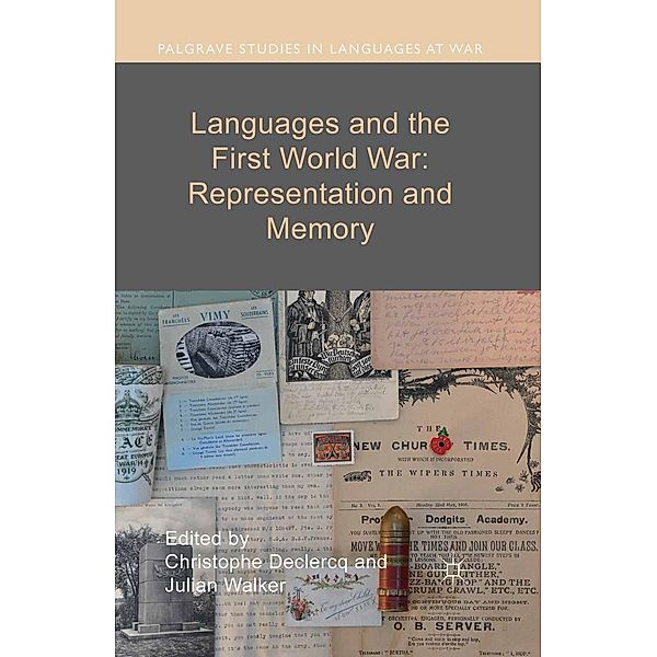 Languages and the First World War: Representation and Memory / Palgrave Studies in Languages at War