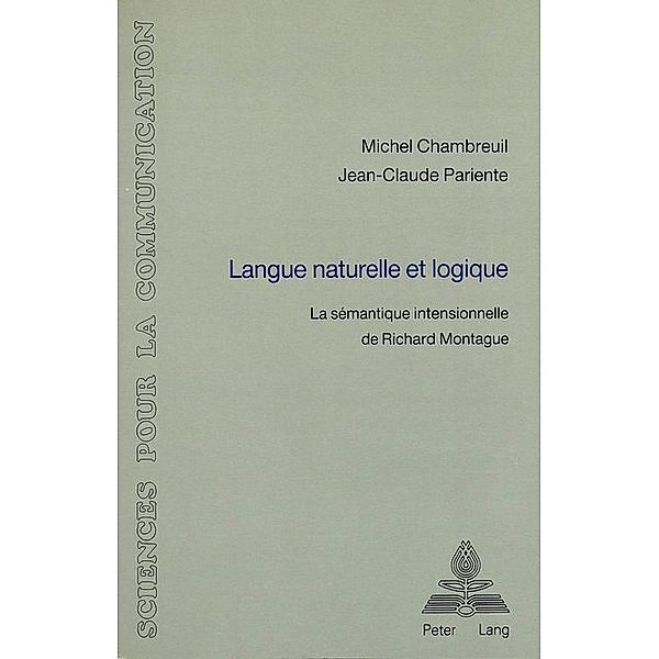 Langue naturelle et logique, Michel Chambreuil, Jean-Claude Pariente